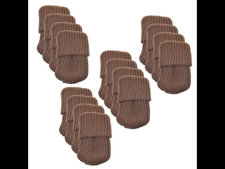 bcp-16pcs-knitting-wool-furniture-socks-chair-leg-floor-protector-brown-color-1