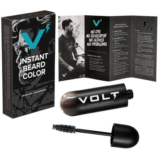 volt-grooming-instant-beard-color-single-pack-smudge-and-water-resistant-quick-drying-brush-on-color-1