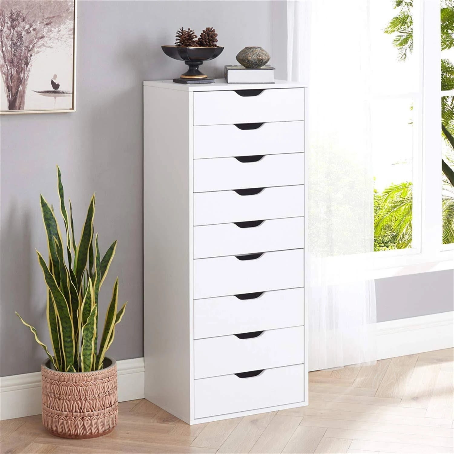 Naomi Home Bianca 9-Drawer Executive Office Storage Solution | Image