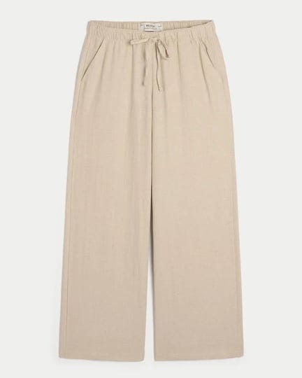 womens-ella-adjustable-rise-pull-on-linen-blend-wide-leg-pants-in-light-brown-size-xl-long-from-holl-1