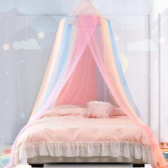 comtelek-mosquito-net-bed-canopy-for-girlsrainbow-canopy-bed-curtains-full-queen-size-from-ceilingdo-1