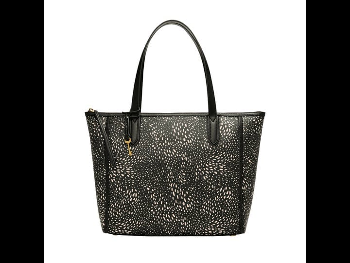 fossil-womens-sydney-printed-pvc-large-tote-black-1