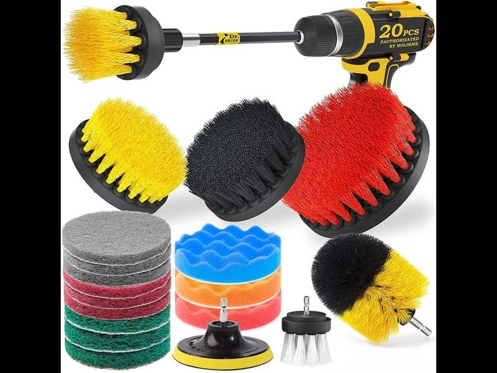drill-brush-attachments-set-scrub-pads-sponge-buffing-pads-power-scrubber-brush-1