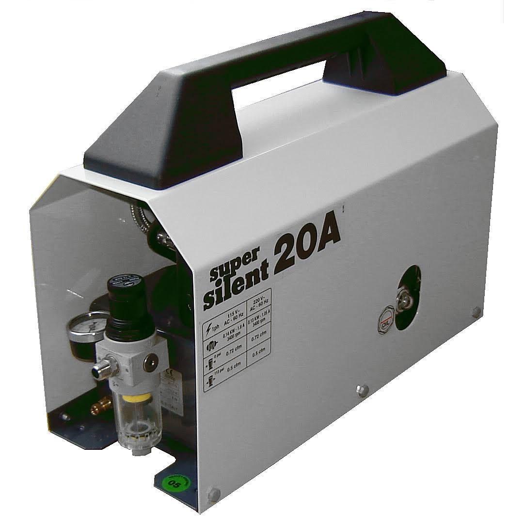 Silentaire 20-A Whisper Quiet Airbrush Compressor for Artists | Image