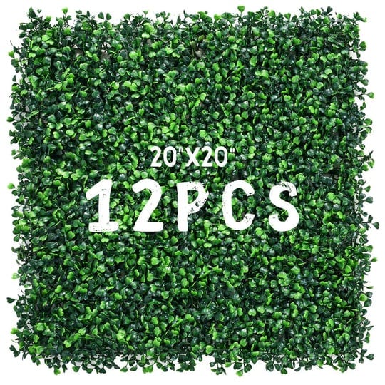 decwin-12-pieces-20-x-20-artificial-hedge-boxwood-panels-boxwood-hedge-grass-wall-green-greenery-pla-1