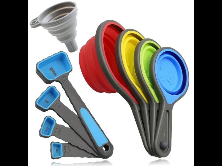 leepiya-measuring-cups-and-spoons-set-collapsible-measuring-cups-8-piece-measuring-tool-engraved-met-1