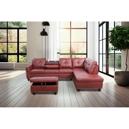 ponliving-furniture-room-sectional-set-leather-sectional-sofa-in-home-with-storage-ottoman-and-match-1