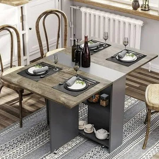 folding-dining-table-6-wheels-movable-drop-leaf-table-multifunction-wood-breakfast-furniture-racks-k-1