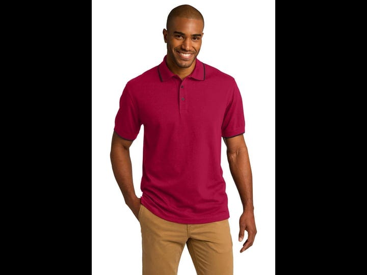 port-authority-k454-rapid-dry-tipped-polo-red-jet-black-xs-1