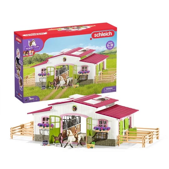 schleich-riding-center-with-rider-and-horses-1
