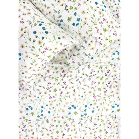 melange-home-printed-design-cotton-collection-400-thread-count-wildflower-bed-sheet-set-multi-twin-1