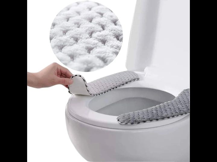 timecity-2pairs-plush-warm-thick-padded-toilet-seat-cover-mat-non-slip-soft-toilet-seat-cushion-wash-1