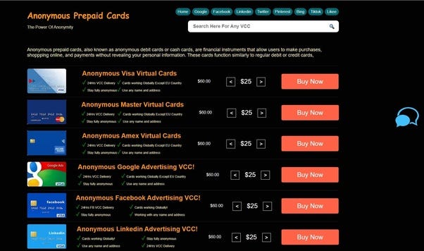 How to Buy Prepaid Vcc Cards for Bakery Products?  