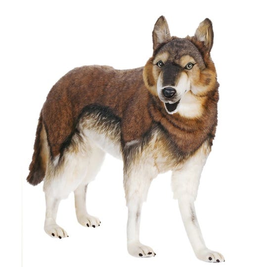 handcrafted-40-inch-life-size-ride-on-wolf-stuffed-animal-by-hansa-brown-1