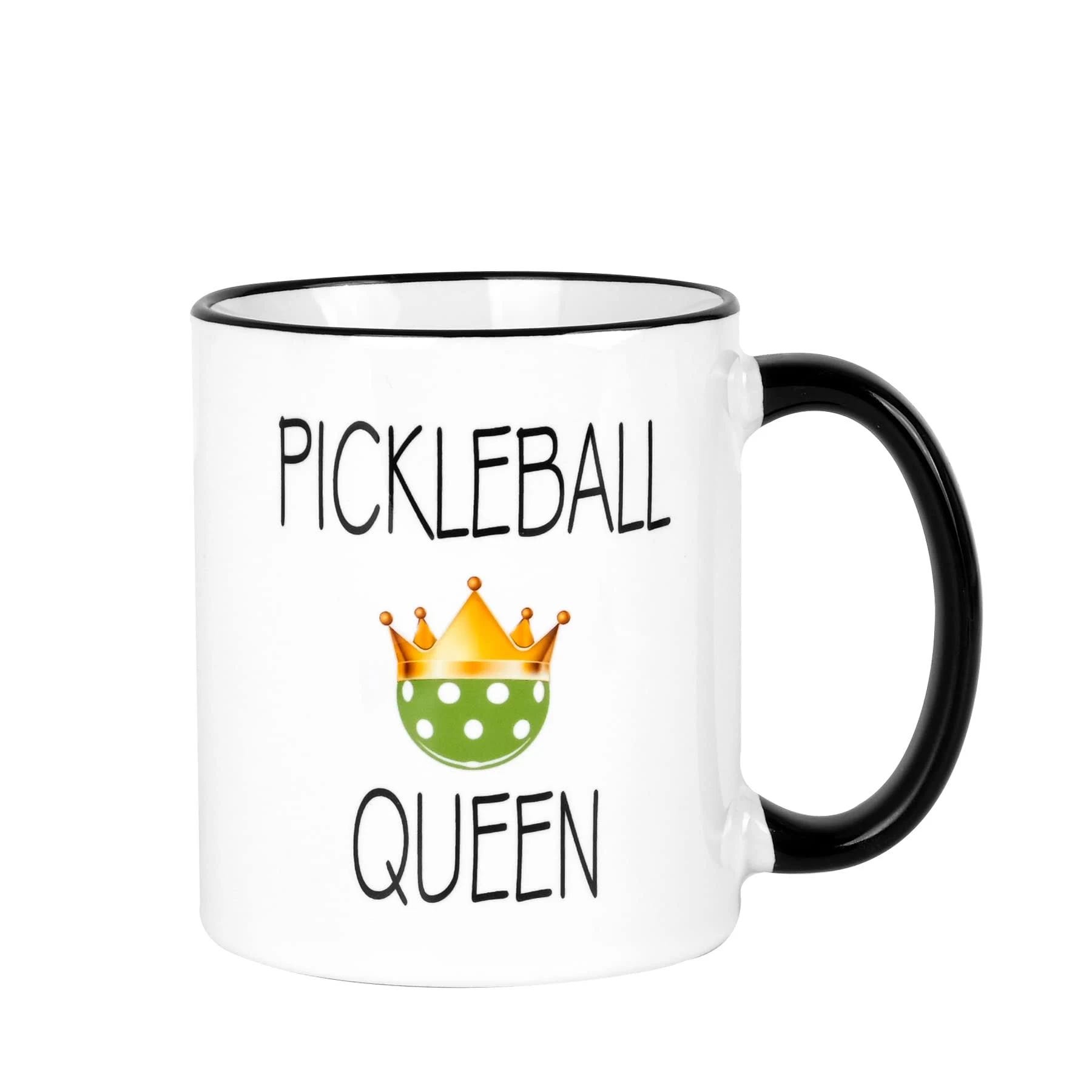 Mustry Pickleball Gift for Women: The Pickleball Queen Mug | Image