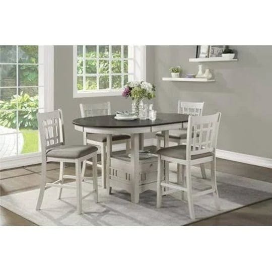 traditional-design-counter-height-dining-5pc-set-table-w-leaf-storage-base-and-4-counter-height-chai-1