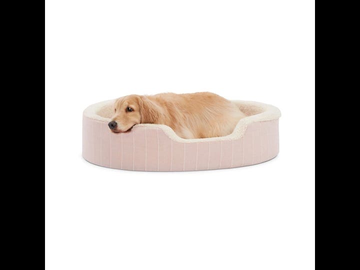 top-paw-orthopedic-cuddler-striped-dog-bed-petsmart-1