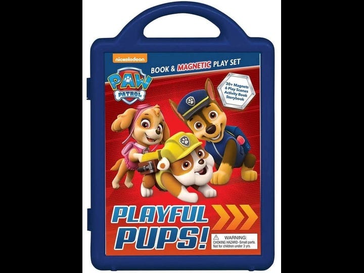 nickelodeon-paw-patrol-playful-pups-book-magnetic-play-set-book-1