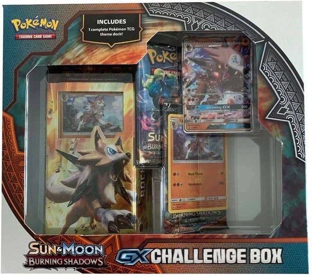 pok-mon-sun-moon-burning-shadows-gx-challenge-box-featuring-lycanroc-gx-card-1-theme-deck-foil-card--1