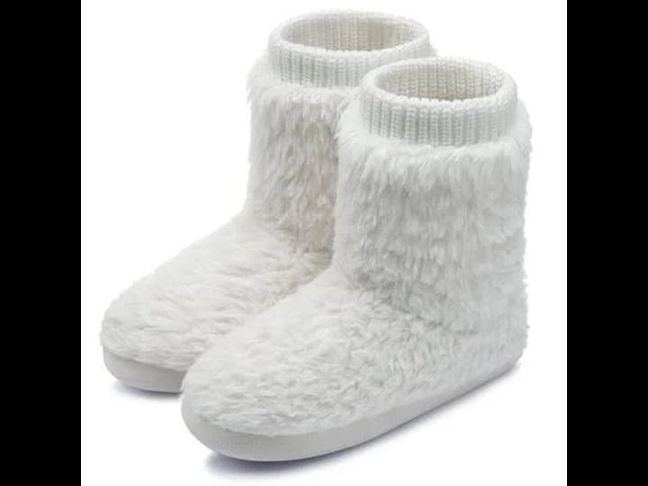 homehot-womens-fuzzy-slippers-memory-foam-bootie-slippers-for-women-plush-lining-slip-on-bedroom-sho-1