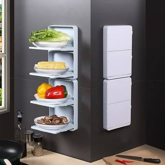 chezheyer-wall-mounted-strong-adhesive-foldable-floating-shelf-rack-for-food-preparation-work-punchi-1