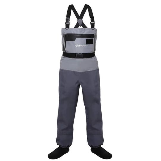 kylebooker-waterproof-breathable-stockingfoot-chest-waders-featuring-premium-five-layer-fabric-fishi-1