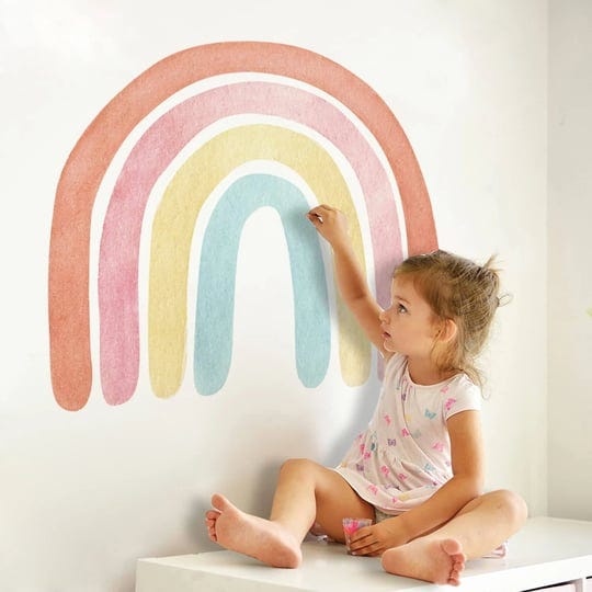 rainbow-wall-sticker-stickers-easy-peel-and-stick-wall-nursery-bedroom-wall-decorwindow-decal-for-ki-1