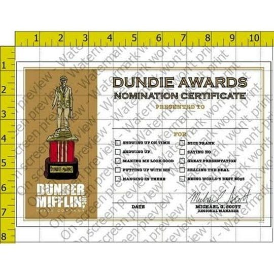 the-office-dundie-award-edible-cake-topper-image-1-4-sheet-1