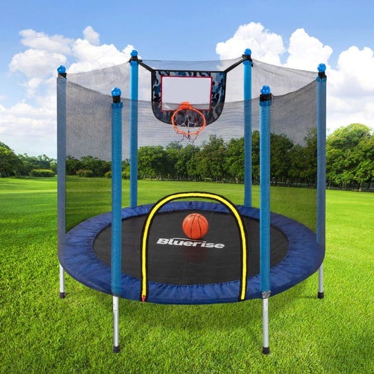 bluerise-trampoline-55in-indoor-trampoline-for-kids-outdoor-play-for-kids-trampoline-basketball-hoop-1