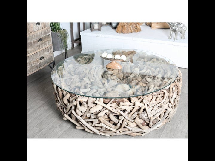 decmode-natural-round-driftwood-twigs-and-glass-coffee-table-brown-1