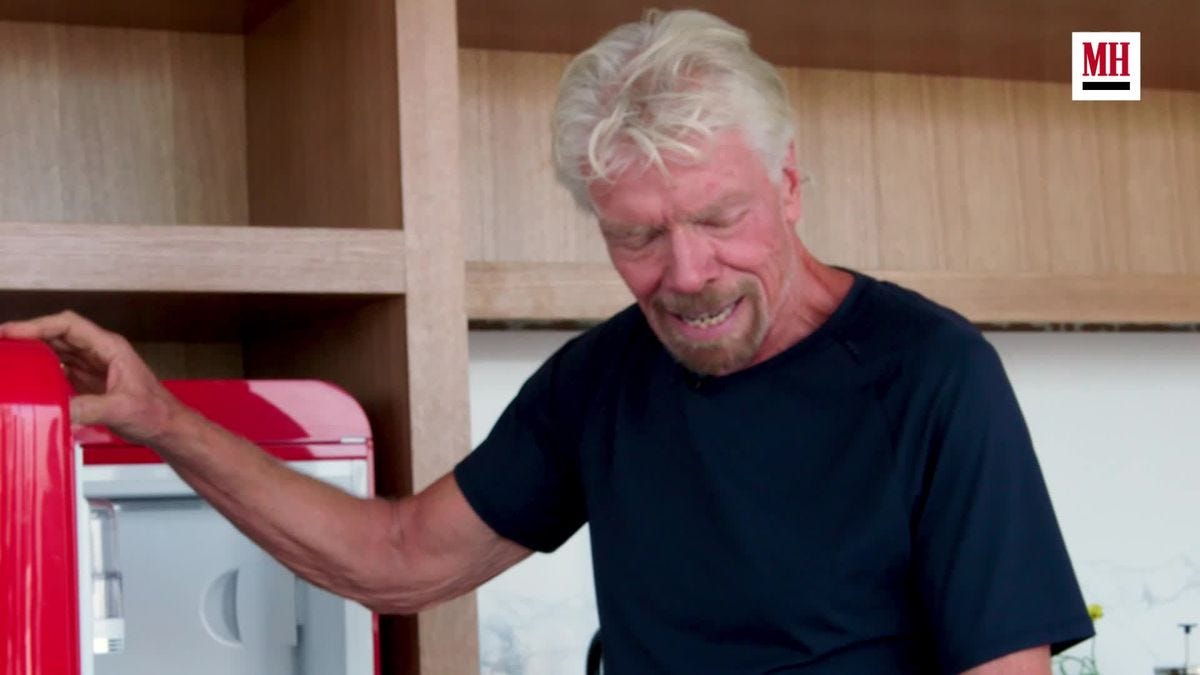 preview for Richard Branson | Gym & Fridge