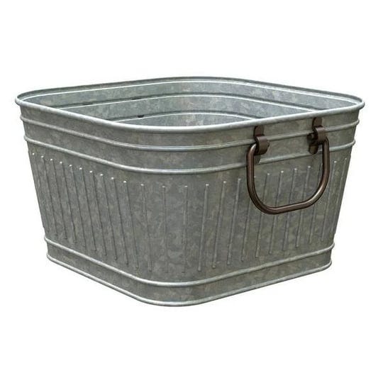 panacea-14-square-galvanized-washtub-planter-1