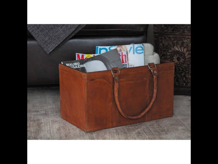 decmode-leather-magazine-holder-brown-1