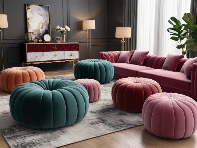 Pouf-Velvet-Ottomans-Poufs-1