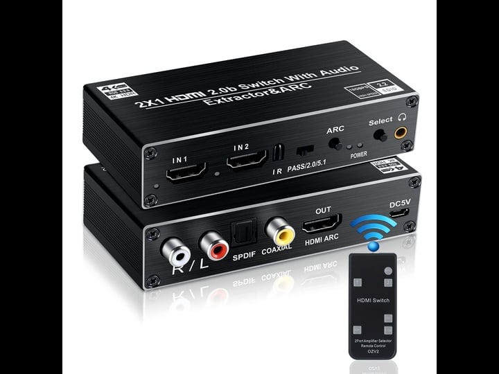 avedio-links-hdmi-switch-audio-extractor-hdmi-switch-splitter-2-inputs-1-output-with-remote-4k60hz-3