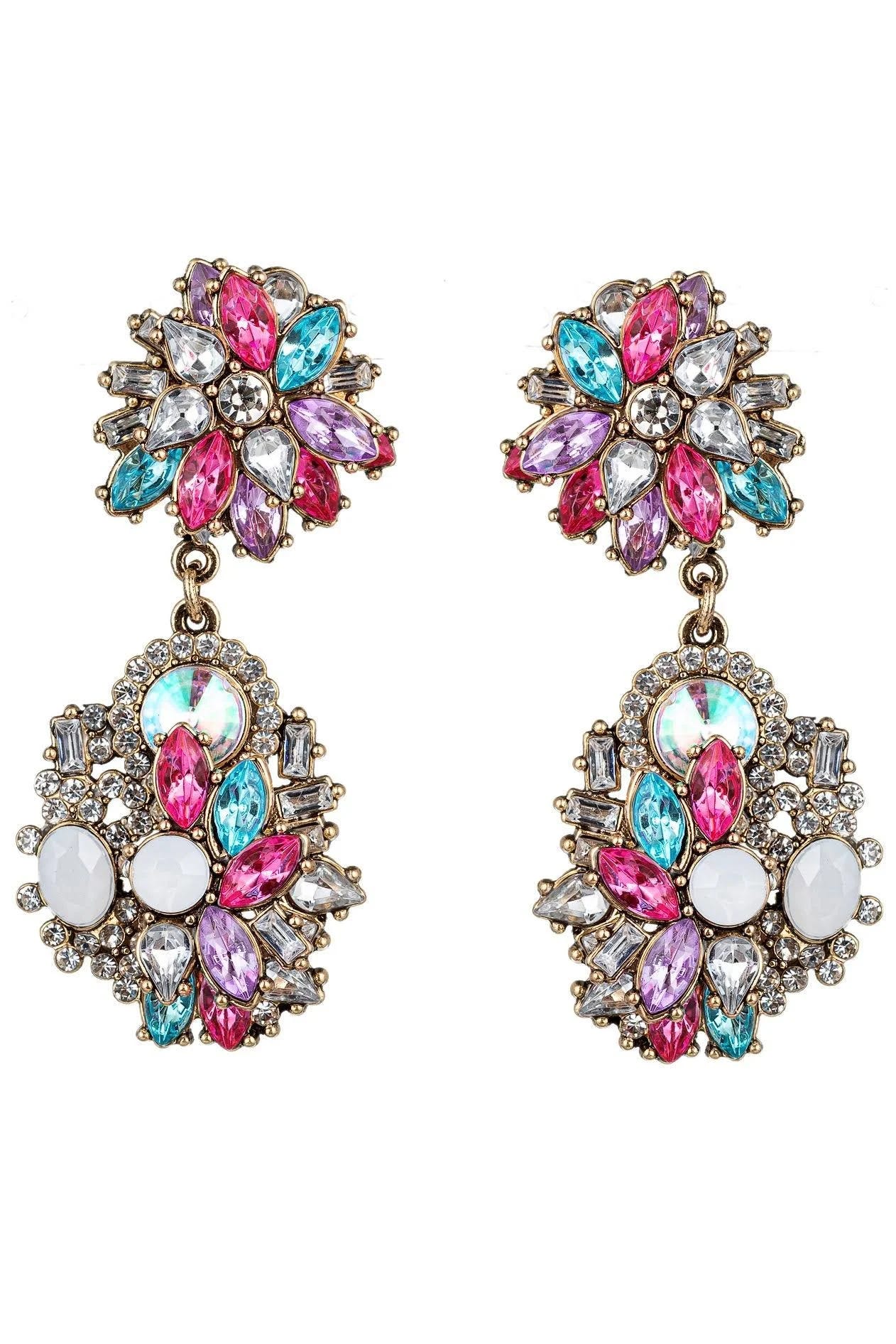 Vibrant Hot Pink Statement Earrings for a Bold Look | Image