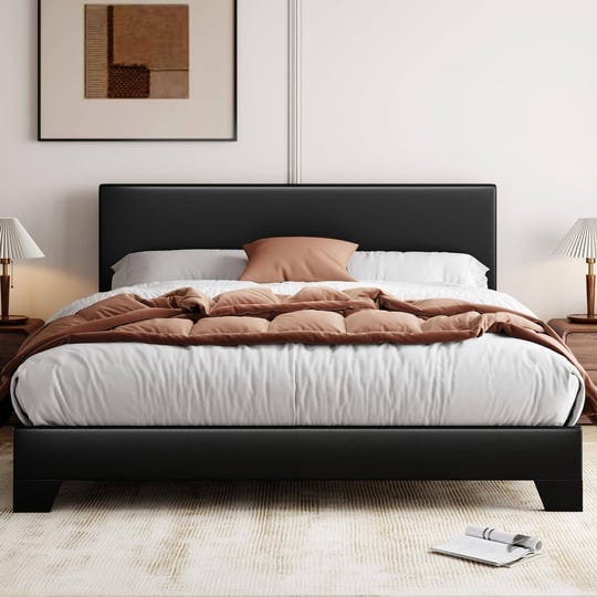 allewie-king-size-bed-frame-with-adjustable-headboard-faux-leather-platform-bed-with-wood-slats-heav-1