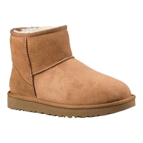 Cozy Suede Ankle Boots for Winter: Ugg Classic Mini II | Image