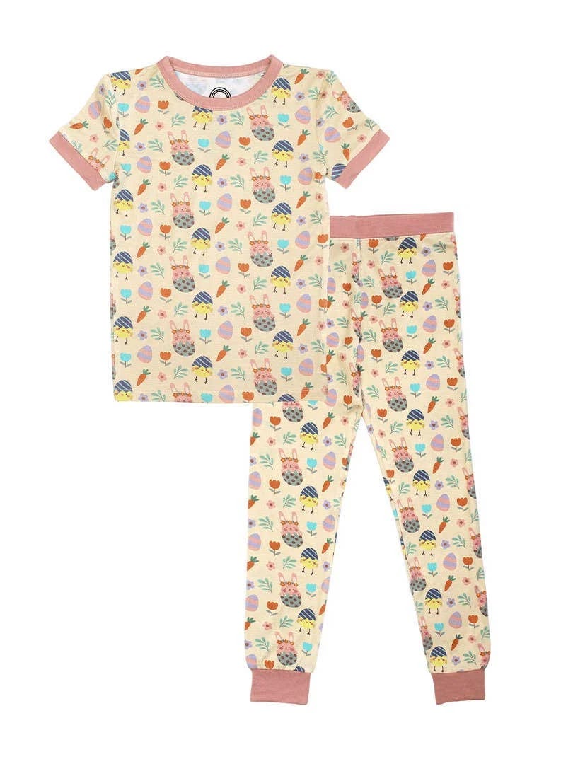 Emerson and Friends Kids' Pink Easter Pajamas (Size 3Y) | Image