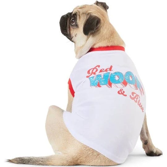 top-paw-americana-dog-t-shirt-in-white-size-medium-polyester-petsmart-1