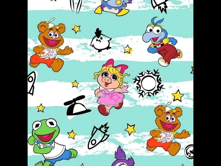 springs-creative-disney-the-muppets-babies-cute-multicolor-100-cotton-fabric-by-the-yard-1