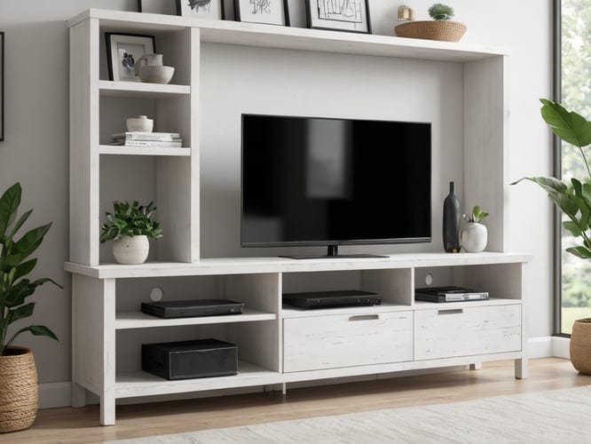 Distressed-Finish-White-Tv-Stands-Entertainment-Centers-1