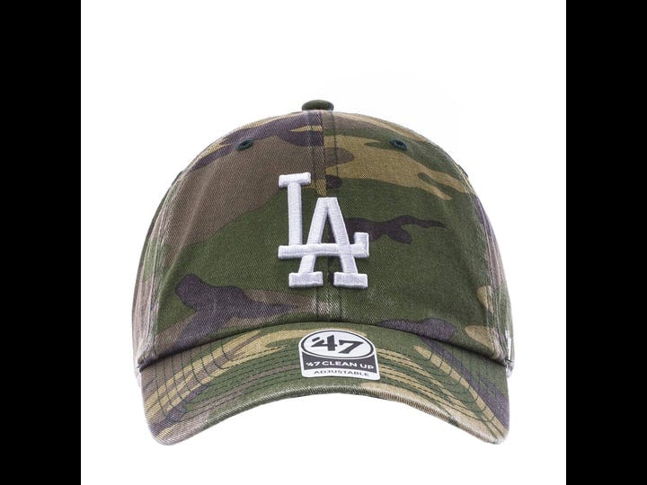 los-angeles-dodgers-47-team-clean-up-adjustable-hat-camo-1