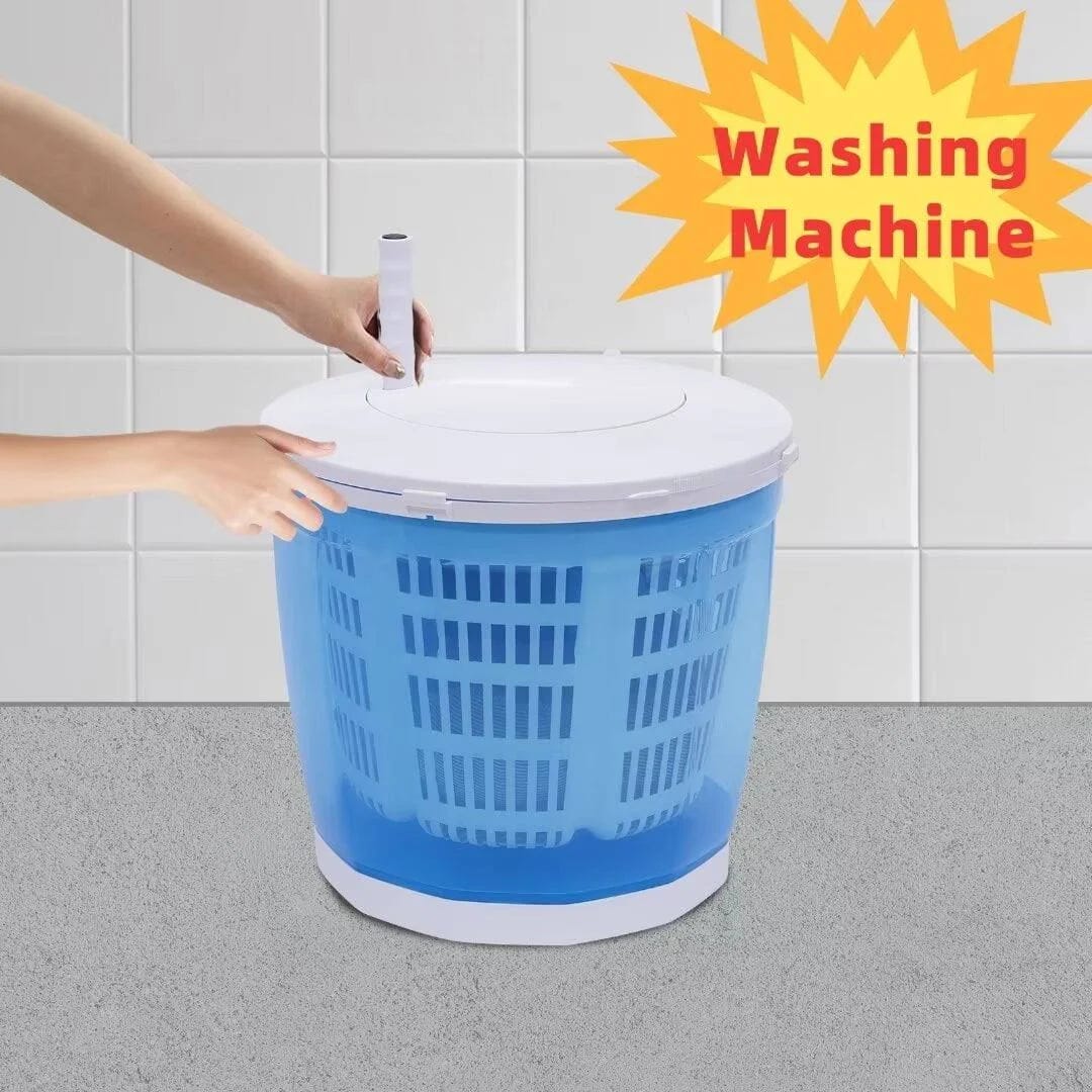 Portable, Manual Spin Dryer for Outdoor Use | Image