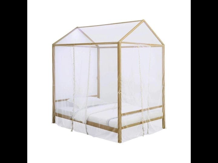 coaster-altadena-twin-canopy-bed-with-led-lighting-matte-gold-1