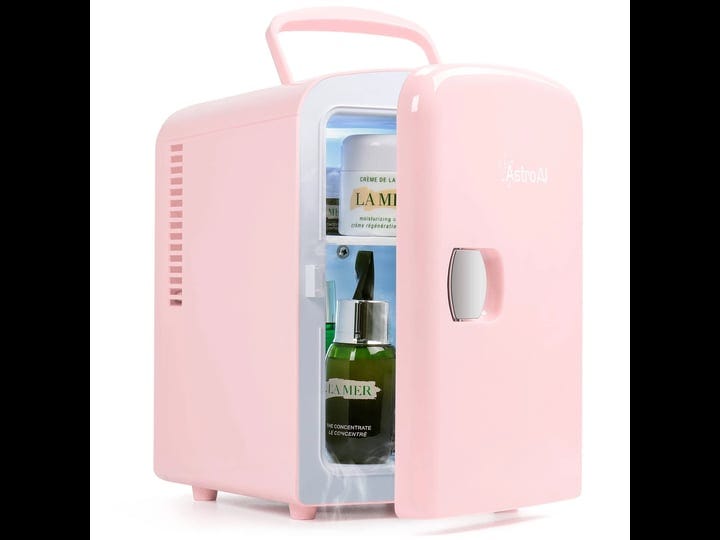 astroai-4-liter-6-can-portable-mini-fridge-small-refrigeratormini-refrigerator-ac-dc-pink-color-1