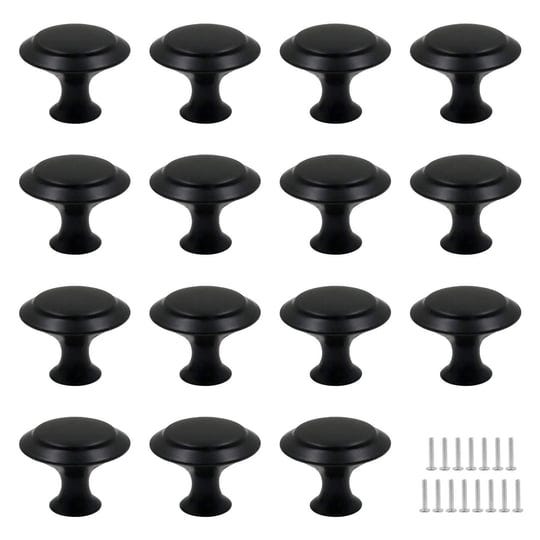 biaungdo-15-pack-1inch-flat-black-kitchen-cabinet-knobs-drawer-dresser-handles-knobs-round-drawer-ha-1