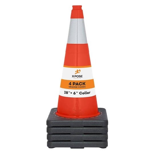 xpose-safety-28-inch-orange-traffic-cones-with-6-collar-multipurpose-pvc-plastic-safety-cone-for-par-1