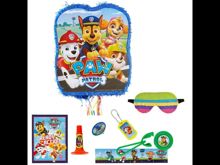 party-city-pull-string-paw-patrol-adventures-pinata-supplies-with-favors-puppy-pinata-and-blindfold-1