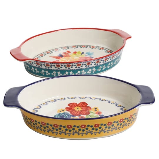 the-pioneer-woman-fiona-floral-2-piece-ceramic-oval-bakers-set-1